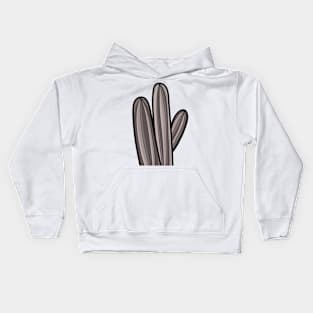 Multi-Grey Cactus Kids Hoodie